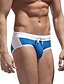 cheap Men&#039;s Swimwear-Men&#039;s Blue Cheeky Bottoms Swimwear - Color Block M L XL Blue / Sexy