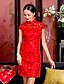 levne Dlouhé šaty-cheognsam čínská tradional svatební šaty