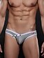 voordelige Herenslips Ondergoed-Voor heren Slip Ondergoed Effen Nylon Lage Taille Super Sexy Grijs S M L