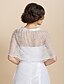 cheap Wraps &amp; Shawls-Capelets Lace Party Evening / Casual Wedding  Wraps With