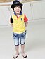 cheap Boys&#039; Clothing-Angle Boy&#039;s Fashion Personality Lapel Bump Color T Shirt