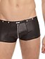 voordelige Herenslips Ondergoed-Heren Super Sexy Boxer shorts Effen 1 Stuk Wit Zwart Rood M L XL