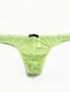 cheap Men&#039;s Briefs Underwear-Men&#039;s G-string Underwear Underwear Solid Colored Nylon Low Waist Super Sexy White Black Green M L XL