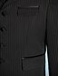 levne Obleky pro nositele prstenů-Černá / Slonová kost Polyester Oblek pro mládence - 5 Obsahuje Sako / pas / Tričko