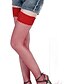 Χαμηλού Κόστους Κάλτσες &amp; Καλσόν-Γυναικεία Sexy Καλτσοδέτες - Μονόχρωμο Λεπ΄το Διχτυωτό Λευκό Μαύρο Κόκκινο Ένα Μέγεθος
