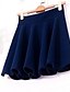 cheap Women&#039;s Skirts-Women&#039;s Party / Cocktail Skirts Solid Colored Ruffle