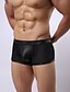 cheap Men&#039;s Exotic Underwear-Men&#039;s Sexy Shorties &amp; Boyshorts Panties Solid Colored Low Waist / Skinny