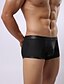 cheap Men&#039;s Exotic Underwear-Men&#039;s Sexy Shorties &amp; Boyshorts Panties Solid Colored Low Waist / Skinny