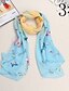 cheap Fashion Accessories-Bully Color Butterfly Shawl Sunscreen Chiffon Scarf