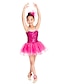 cheap Kids&#039; Dancewear-Kids&#039; Dancewear Sequin Ruffles Training Sleeveless Natural Spandex / Ballet / Performance / Ballroom