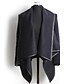 levne Dámské kabáty-maliia dlouhý rukáv módní jednobarevná vybaveny coat_84
