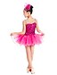 cheap Kids&#039; Dancewear-Kids&#039; Dancewear Sequin Ruffles Training Sleeveless Natural Spandex / Ballet / Performance / Ballroom