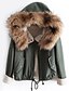 preiswerte Überbekleidung-Damen - Solide Street Schick Mantel Moderner Stil
