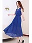 cheap Women&#039;s Dresses-Women&#039;s Round Collar Solid Collor Sleeveless Maxi Dress