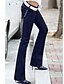 cheap Women&#039;s Bottoms-Women&#039;s Simple Maternity Casual / Daily Cotton Wide Leg Jeans Pants - Solid Colored Blue 26 / 27 / 28