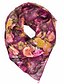 voordelige Damessjaals-vrouwen flora afdrukken chiffion vierkante bandana sjaal