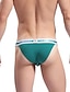 cheap Men&#039;s Briefs Underwear-Men&#039;s Briefs 1 PC Underwear Solid Colored Modal Spandex Low Rise Normal Sexy Black Emerald Blue S M L