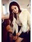 cheap Fur Coats-Long Sleeve Collarless Artifical Fox Fur Casual/Office/Party/Wedding Occasion Coat(Multi Colors)