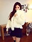 cheap Fur Coats-Long Sleeve Collarless Artifical Fox Fur Casual/Office/Party/Wedding Occasion Coat(Multi Colors)