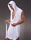 cheap Men&#039;s Exotic Underwear-Men&#039;s Robes Nightwear Solid Colored White / Black / Brown S M L