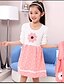 cheap Dresses-Girls&#039; Print Long Sleeve Dress / Cotton