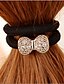 cheap Women&#039;s Hair Accessories-Rhinestone Bow Hair Ring