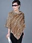 Χαμηλού Κόστους Women&#039;s Fur &amp; Faux Fur Coats-Γυναικεία Παλτό Βίντατζ - Συνδυασμός Χρωμάτων