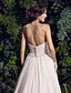 cheap Wedding Dresses-Wedding Dresses A-Line Sweetheart Sleeveless Court Train Tulle Bridal Gowns With Button Criss-Cross 2023