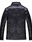 cheap Men&#039;s Outerwear-Men&#039;s Classic &amp; Timeless Leather Jacket-Solid Colored Solid Color,Pure Color
