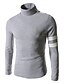 cheap Men&#039;s Tops-Men&#039;s Daily / Work Classic &amp; Timeless Artistic Style Solid Colored Long Sleeve Regular Pullover Blue / Dark Gray / Light gray L / XL / XXL