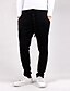 זול מכנסי טרנינג-בגדי ריקוד גברים פעיל רזה מכנסי טרנינג מכנסיים אחיד באורך מלא ספּוֹרט כותנה שחור אפור כהה