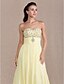 cheap Evening Dresses-Sheath / Column Open Back Prom Formal Evening Military Ball Dress Sweetheart Neckline Sleeveless Sweep / Brush Train Chiffon with Ruched Crystals Beading 2022