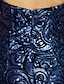 preiswerte Abendkleider-Trompete / Meerjungfrau Elegant Kleid Formeller Abend Bodenlanger Rock Ärmellos Schatz Ausschnitt Pailletten mit Paillette 2023