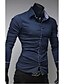 cheap Men&#039;s Tops-GMIG Men&#039;s Long Sleeve Slim Causual Casual Shirts