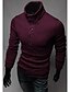 cheap Men&#039;s Tops-Men&#039;s Daily Classic &amp; Timeless Pure Color Solid Colored Long Sleeve Pullover Navy Blue / Wine / Light gray L / XL / XXL