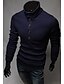 cheap Men&#039;s Tops-Men&#039;s Daily Classic &amp; Timeless Pure Color Solid Colored Long Sleeve Pullover Navy Blue / Wine / Light gray L / XL / XXL