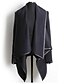 お買い得  レディース コート&amp;トレンチコート-新しい韓国リネン大きな庭長袖コートをhuiguniang