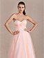 cheap Special Occasion Dresses-Ball Gown Open Back Quinceanera Prom Formal Evening Dress Sweetheart Neckline Sleeveless Floor Length Tulle with Criss Cross Beading 2022