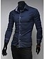 cheap Men&#039;s Tops-GMIG Men&#039;s Long Sleeve Slim Causual Casual Shirts