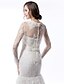 cheap Wraps &amp; Shawls-Long Sleeve Coats / Jackets Lace Wedding Wedding  Wraps With Appliques