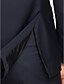 levne Obleky-Na míru Polyester Oblek - Úzké otevřené Jednořadé s jedním knoflíkem / Obleky