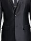 cheap Cufflinks-Tailored Fit Polyester Suit - Slim Peak Single Breasted Two-buttons / Suits
