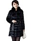 cheap Women&#039;s Outerwear-Women Faux Fur Outerwear , Belt Not Included