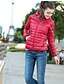 cheap Women&#039;s Puffer&amp;Parka-Women&#039;s Casual Chic &amp; Modern / Fashion Modern Style Solid Colored Coat, Organic Cotton / Feather Long Sleeve Winter Hooded Black / Red / Green