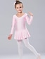 abordables Tenues de danse enfants-Ballet Robe Femme Manches Longues Spandex