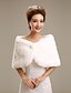 cheap Faux Fur Wraps-Shrugs Faux Fur Wedding / Party Evening Wedding  Wraps / Fur Wraps With