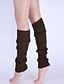 cheap Socks &amp; Tights-Women&#039;s Candy Colors Knitting Cotton Foot Set Leg Warmers