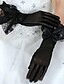 cheap Party Gloves-Wrist Length Fingertips Glove - Tulle Bridal Gloves