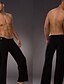 billiga Underkläder för män-Herr Långkalsonger Övrigt Grundläggande Sexig Långkalsonger Solid färg Mellanhög midja