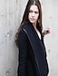 levne Dámské kabáty a trenčkoty-Women&#039;s Winter Woolen Overcoat Trench Coat